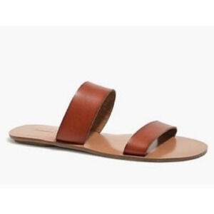 J. Crew Malta Sandals in Cognac - Size 10